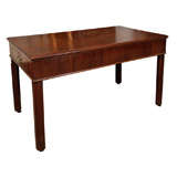 Two-Drawer Table on Wheels